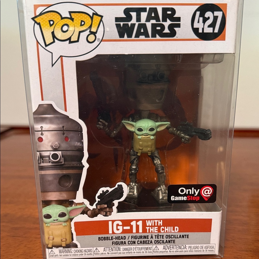 Funko Pop! Star Wars IG-11 with The Child Figure